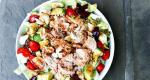 Salmon salad: recipe