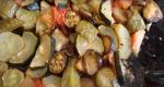 Patlıcanlı ve kabaklı sebze güveç - hızlı ve lezzetli